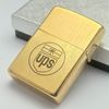 Bật Lửa Zippo Mạ Vàng Gold Plated Đời 2 Vạch Sắc Năm 1980 Hiếm Gặp ZQH150