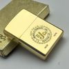 Bật Lửa Zippo Mạ Vàng Gold Plated Đời 1 Vạch Sắc Năm 1981 Rất Hiếm ZQH152