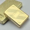 Bật Lửa Zippo Mạ Vàng Gold Plated Đời 1 Vạch Sắc Năm 1981 Rất Hiếm ZQH152