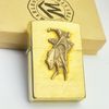 Bật Lửa Zippo Đồng Khối emblem Marlboro Rodeo Đời X La Mã Sản Xuất Năm 1994 ZL509