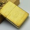 Bật Lửa Zippo Đồng Khối emblem Marlboro Rodeo Đời X La Mã Sản Xuất Năm 1994 ZL509