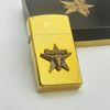 Bật Lửa Zippo Slim Đồng Khối Marlboro Longhorns Đầu Bò Đời VII La Mã Năm 1991 Cực Hiếm Gặp ZL604