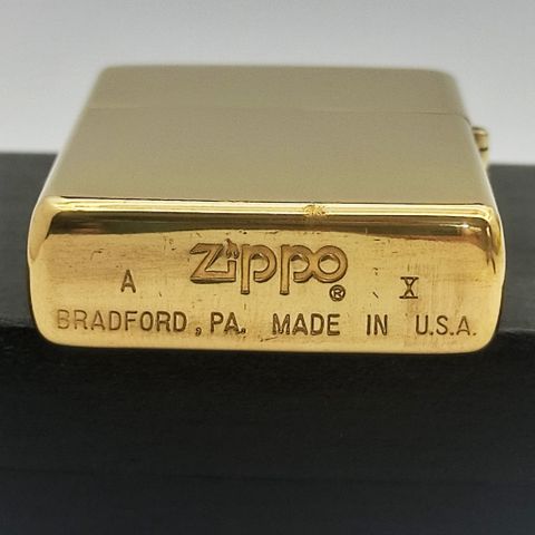 Bật Lửa Zippo Đồng Khối Trơn Đời X La Mã Năm 1994 ZL606