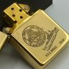 Bật Lửa Zippo Đồng Khối Solid Brass Chu Niên 1932 - 1989 Khắc Ăn Mòn Chủ Đề Tầu Chiến Hiếm Gặp ZQH153