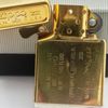 Bộ Bật Lửa Zippo Mạ Vàng Gold Plated Bản Kỷ Niệm SX Giới Hạn 5000 Bộ Toàn Cầu Kèm Bao Da Cực Hiếm Gặp  Đời XIII La Mã Sản Xuất Năm 1997 ZS89