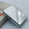 Bật Lửa Zippo Cổ Đồng Khối Mạ Chrome Bóng Sọc Dưa Hiếm Gặp Năm 1979 Đời 3 Vạch Sắc ZC334