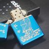 Bật Lửa Zippo Xanh Saphia Chủ Đề Thuận Buồm Xuôi Gió ZKC55