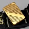 Bật Lửa Zippo Gold Plated Vân Xéo Hiếm Gặp Đời IX La Mã Năm 1993 ZL638