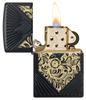 Bật Lửa Zippo 46026 Coty 2024 Collectible of the Year - Zippo Armor Tumbled Brass Z331