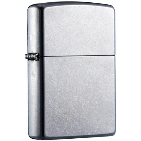 BẬT LỬA ZIPPO ĐỒNG KHỐI MẠ CHROME STREET CHỐNG XƯỚC, CHỐNG BÁM VÂN TAY Z260