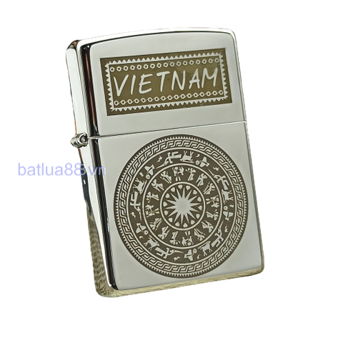 BẬT LỬA ZIPPO ARMOR VỎ DẦY TRỐNG ĐỒNG VN ZKC22