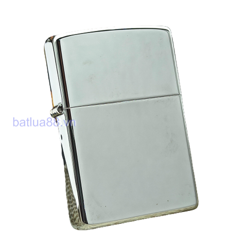 BẬT LỬA ZIPPO MẠ CHROME TRƠN BÓNG ĐỜI XVI LA MÃ SẢN XUẤT NĂM 2000 - ZL252