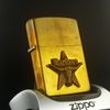 Bật Lửa Zippo Đồng Khối Marlboro Longhorns Đầu Bò Đời VIII La Mã Năm 1992 Hiếm ZQH144