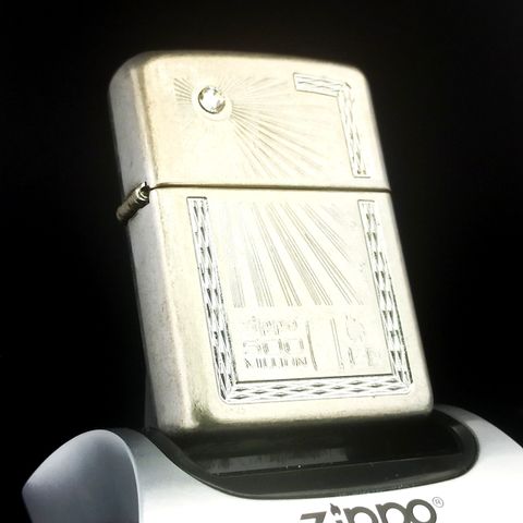 Bật Lửa Zippo Armor Antique Sliver 500 Million Special Edition Limited Chỉ SX 500 Chiếc Toàn Cầu Cực Hiếm - Kỷ Niệm 500 Triệu Zippo Bản Đặc Biệt Thị Trường Châu Á ZQH82