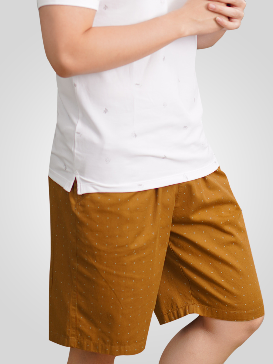 Quần Short nam Kwin KSO011S7 - Nâu 2 in