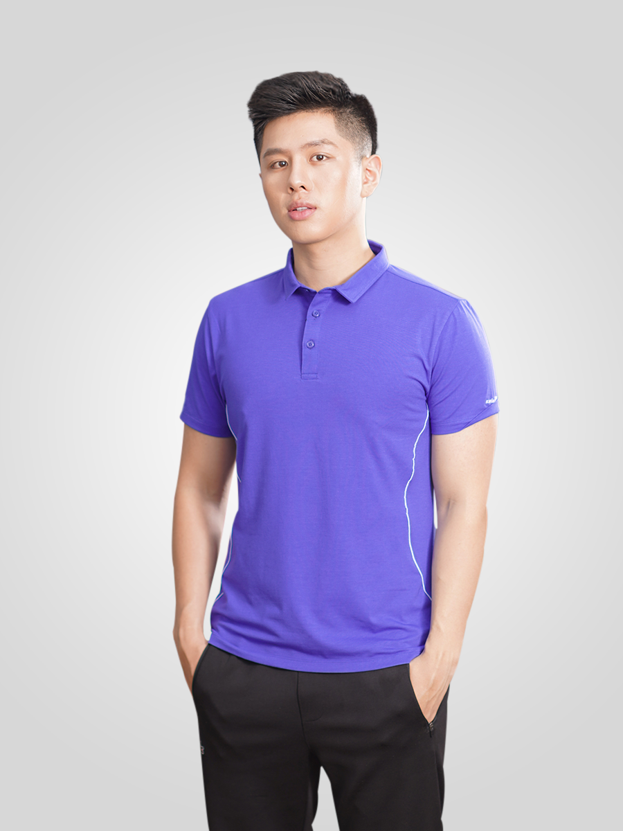 Áo Polo nam Kwin KPS010S7 - Tím