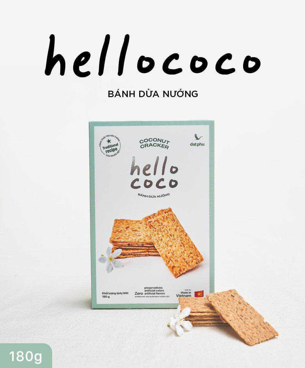 HelloCoco - Bánh dừa nướng