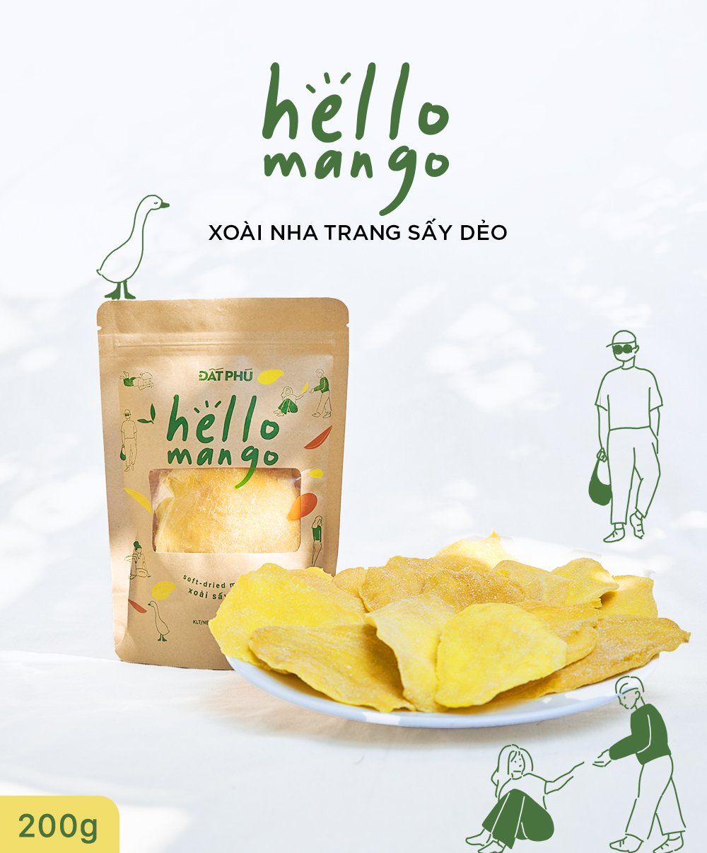 Hello Mango - Xoài sấy dẻo