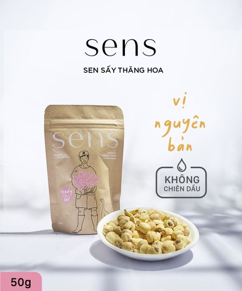  SENS - Sen Sấy Thăng Hoa, vị Nguyên bản (Túi 50g) 