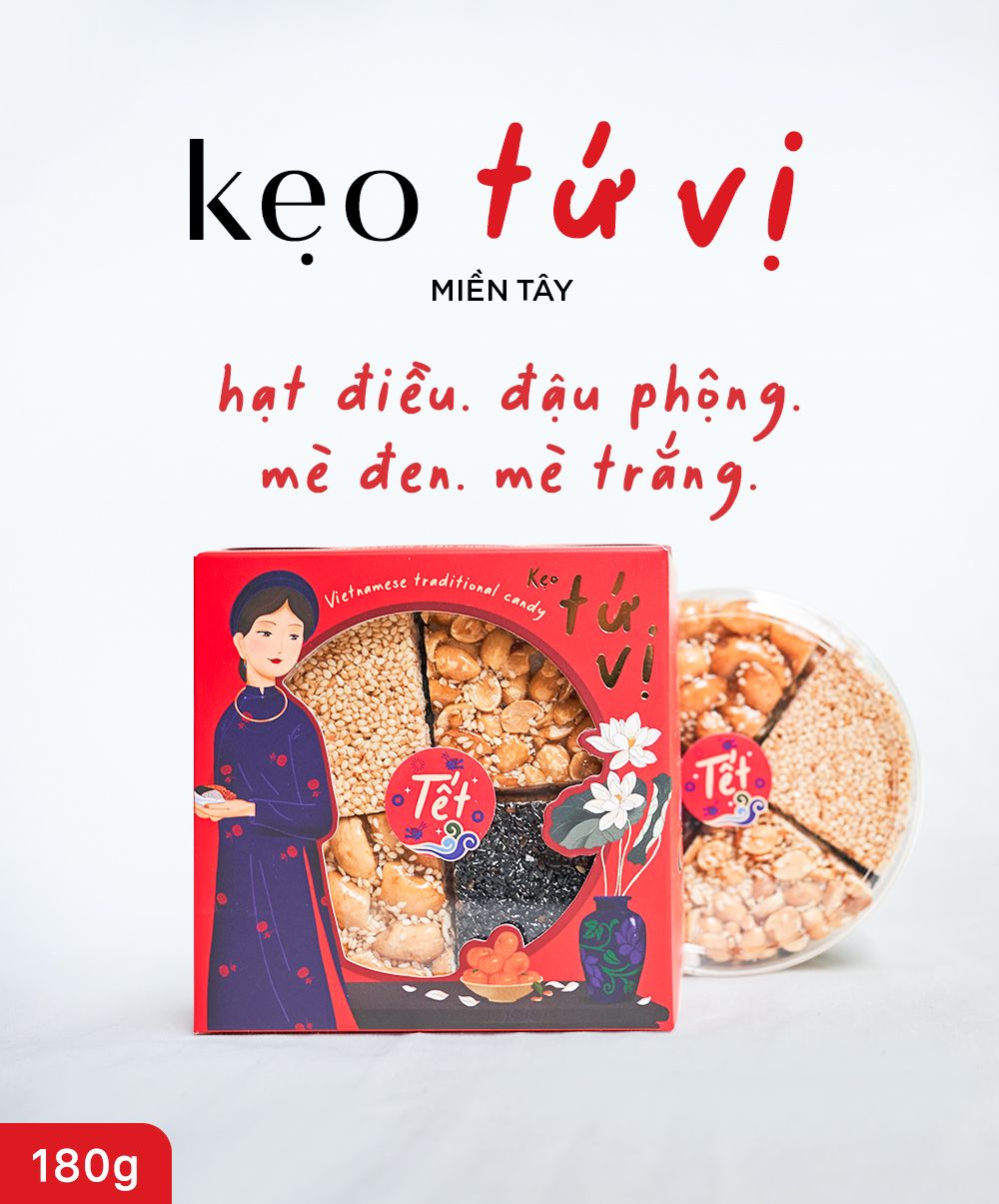 Kẹo truyền thống TỨ VỊ
