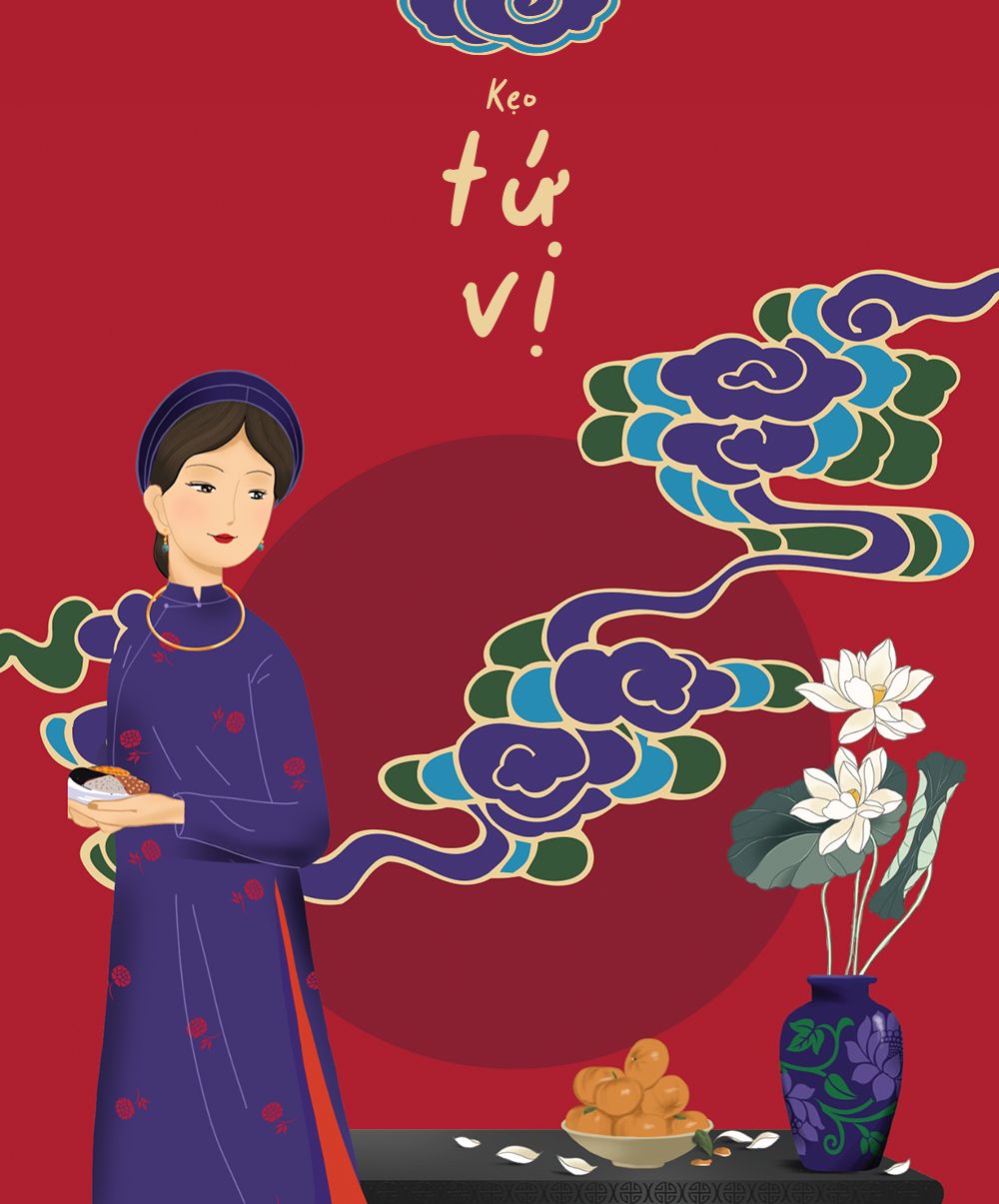 Kẹo truyền thống TỨ VỊ