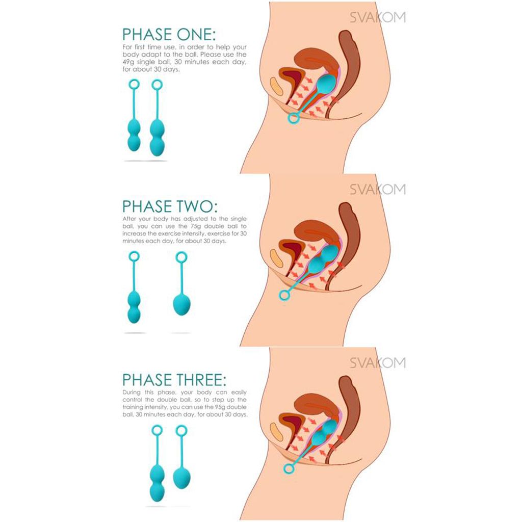 SVAKOM Nova bóng tập kegel se khít âm đạo