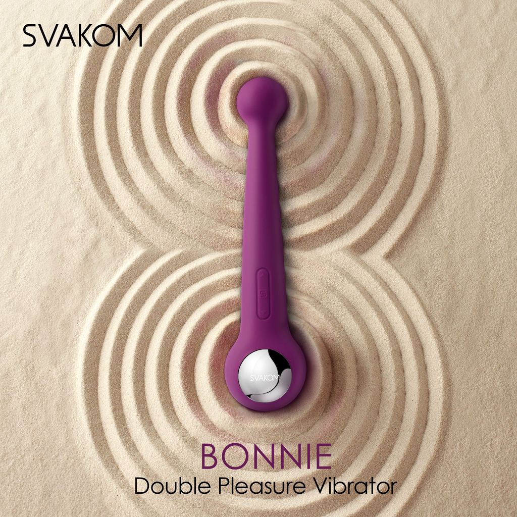 SVAKOM Bonnie chày rung massage điểm G hai đầu