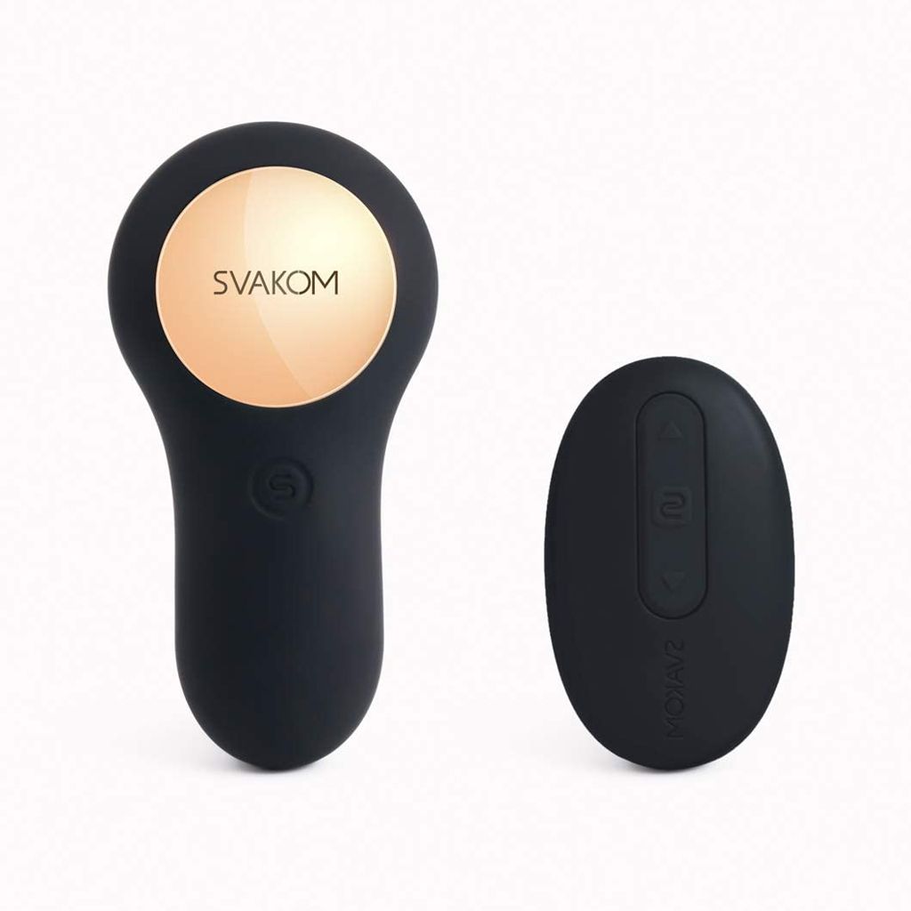 SVAKOM Vick dụng cụ tình dục hậu môn 2 động cơ rung điều khiển từ xa
