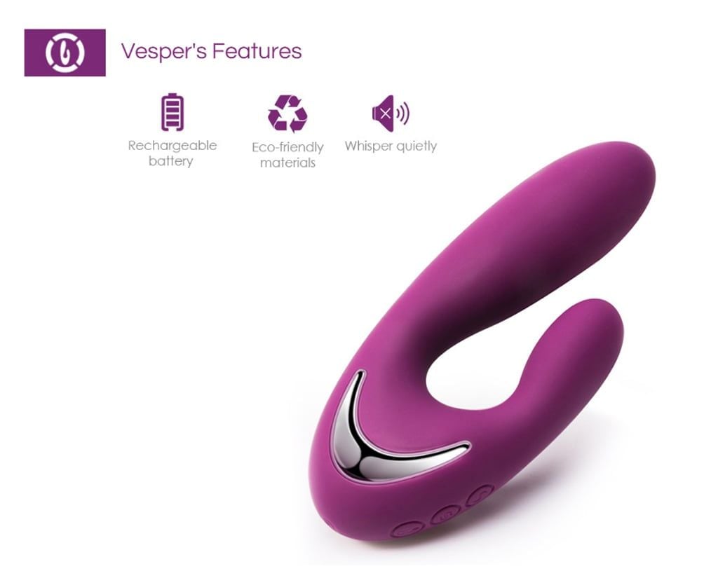 SVAKOM Vesper dụng cụ tình dục massage điểm G và âm vật