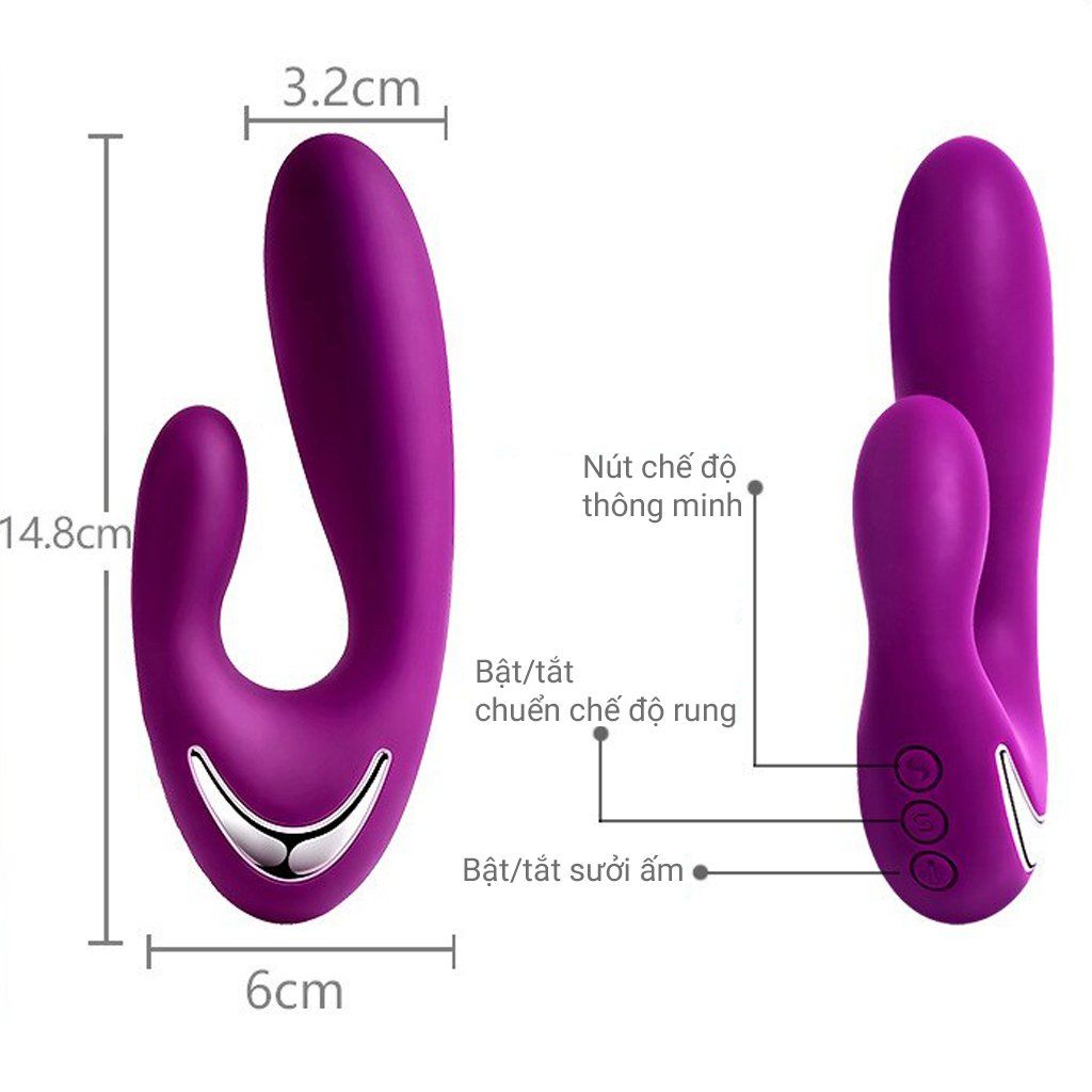 SVAKOM Vesper dụng cụ tình dục massage điểm G và âm vật