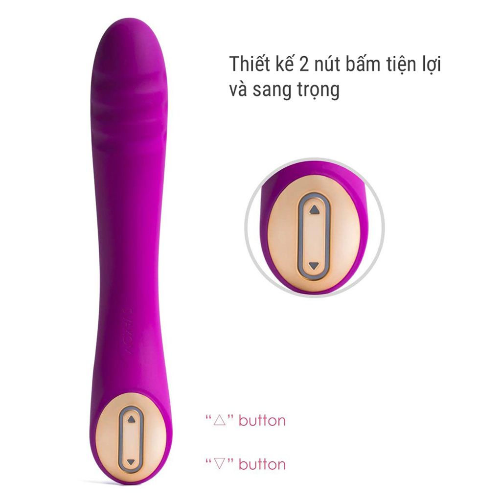 SVAKOM Becky dương vật giả rung 25 tần số kích thích