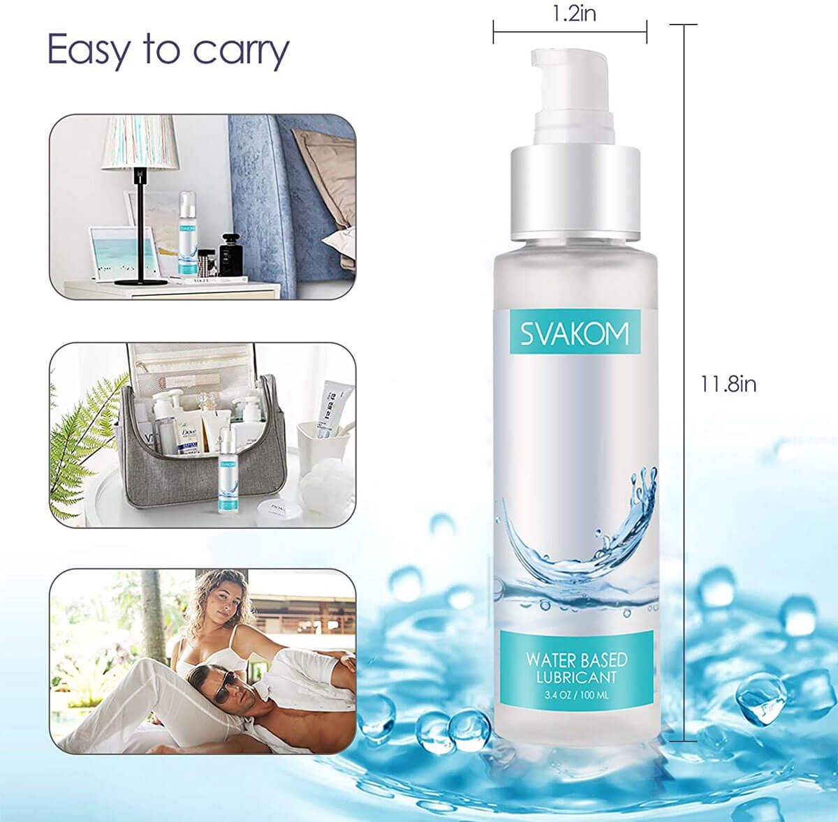 Gel bôi trơn SVAKOM Lubricant Natural Water-Based