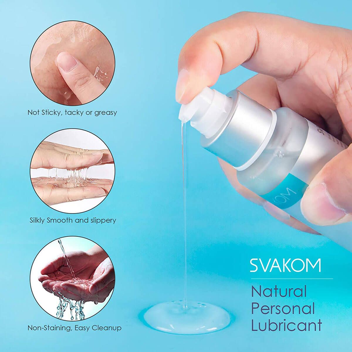  Gel bôi trơn SVAKOM Lubricant Natural Water-Based 