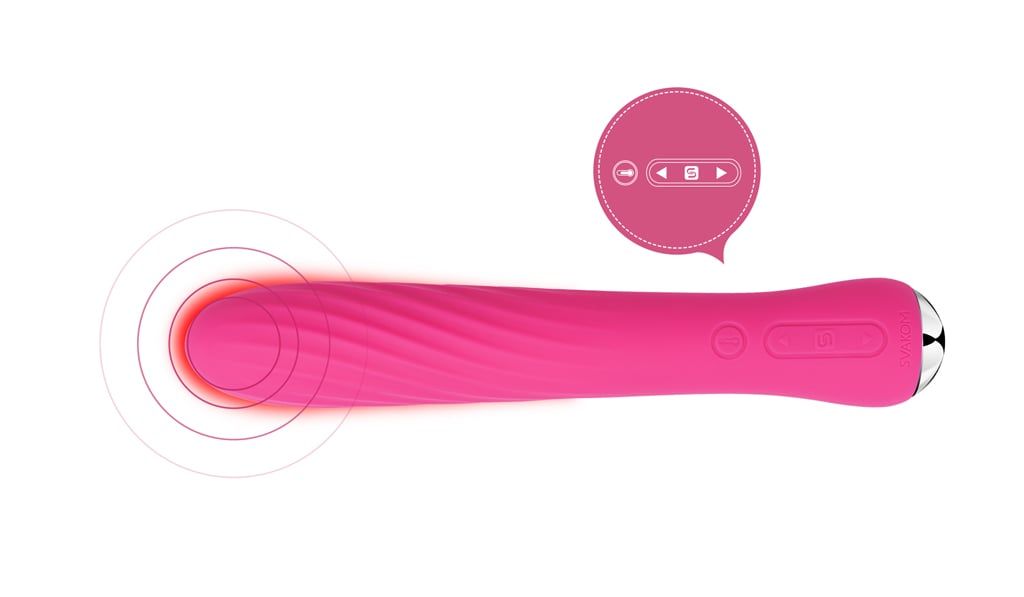 SVAKOM Anya máy rung massage điểm G có sưởi ấm