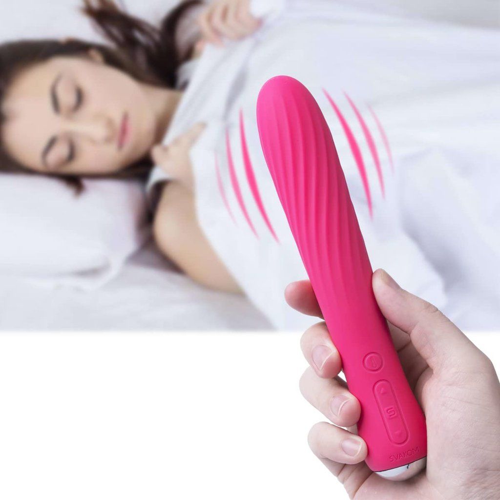 SVAKOM Anya máy rung massage điểm G có sưởi ấm