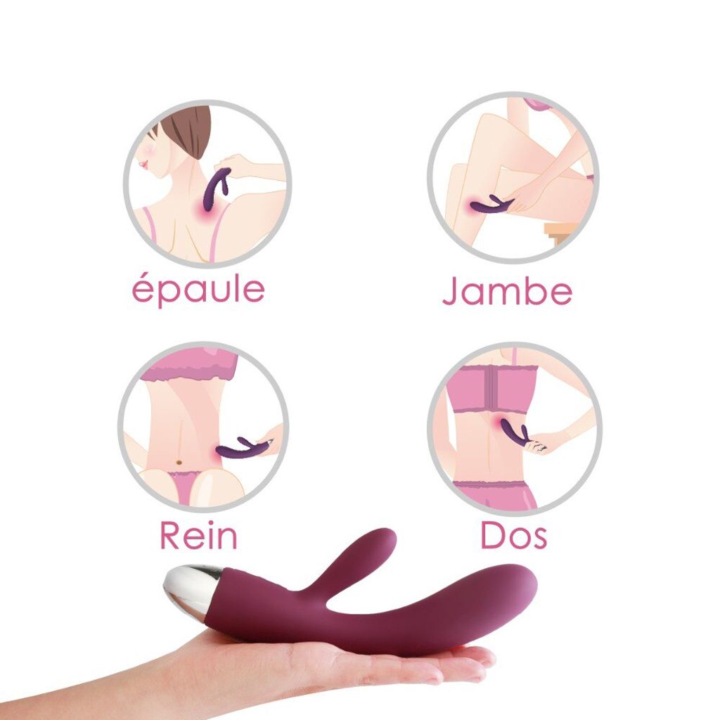 SVAKOM Alice máy massage tình dục nữ hai nhánh