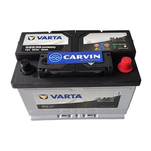 Bình ắc quy Varta 65Ah DIN 56530 Giá Tốt | Varta 12V 65AH | Carvin