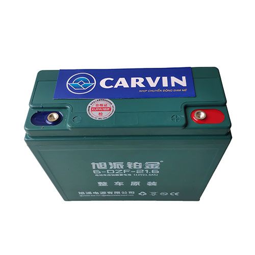 Bộ 5 bình ắc quy xe máy điện 60V Xupai | TTDV ô tô Carvin