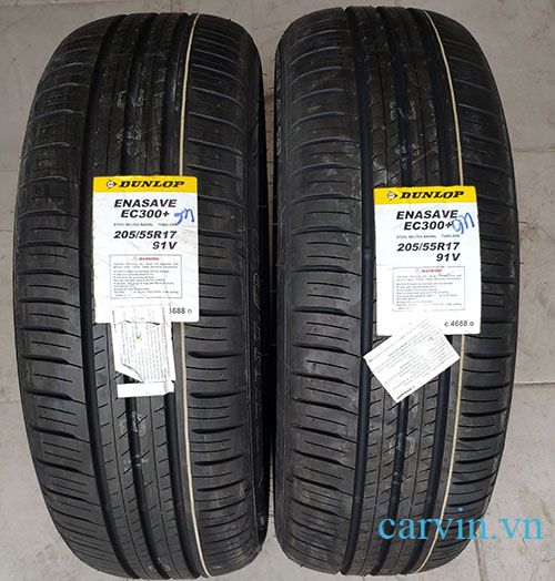 Lốp ô tô Dunlop 205/55R17 Enasave EC300+ | Đại lý lốp Dunlop Lốp ô tô Dunlop 205/55R17 Enasave EC300+ | Đại lý lốp Dunlop
