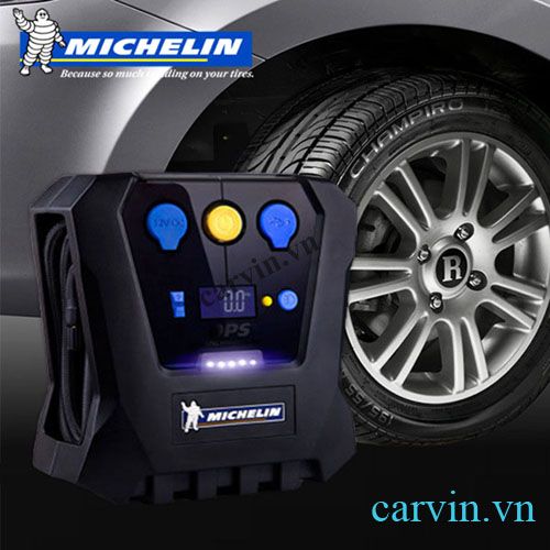 Máy bơm lốp ô tô đa năng Michelin 12266 4398ml chính hãng - Carvin