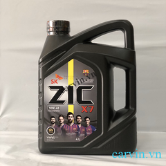 Dầu Zic X7 Gasoline 10W40 SN (4L)