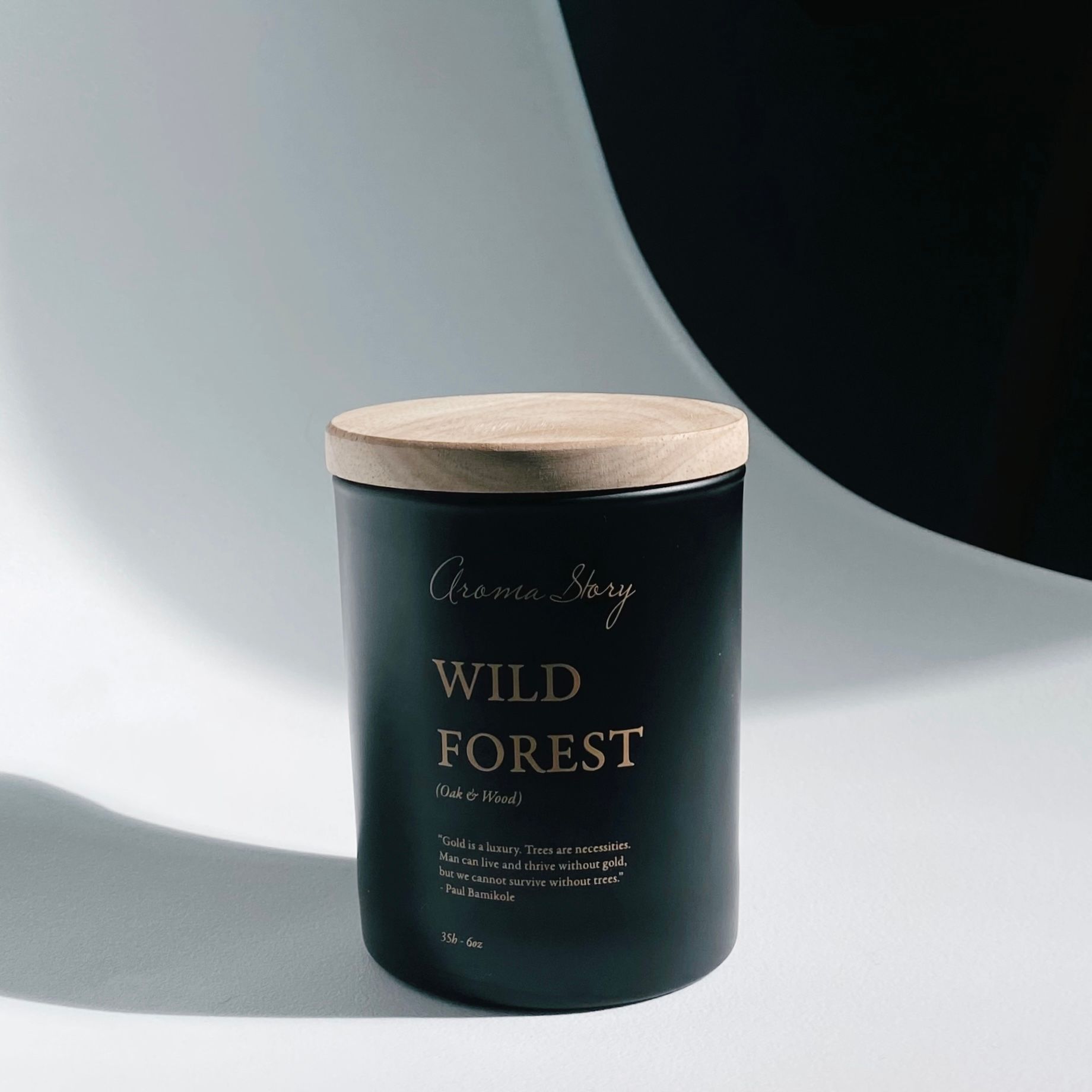 Nến Thơm Wild Forest - Lọ Màu Nâu