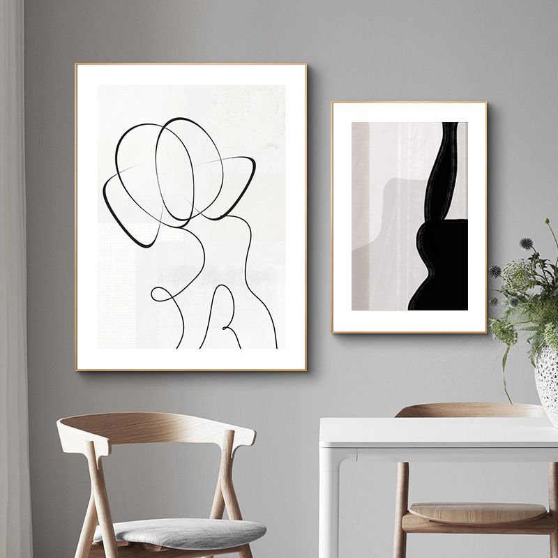 Bộ 2 Tranh Art Line