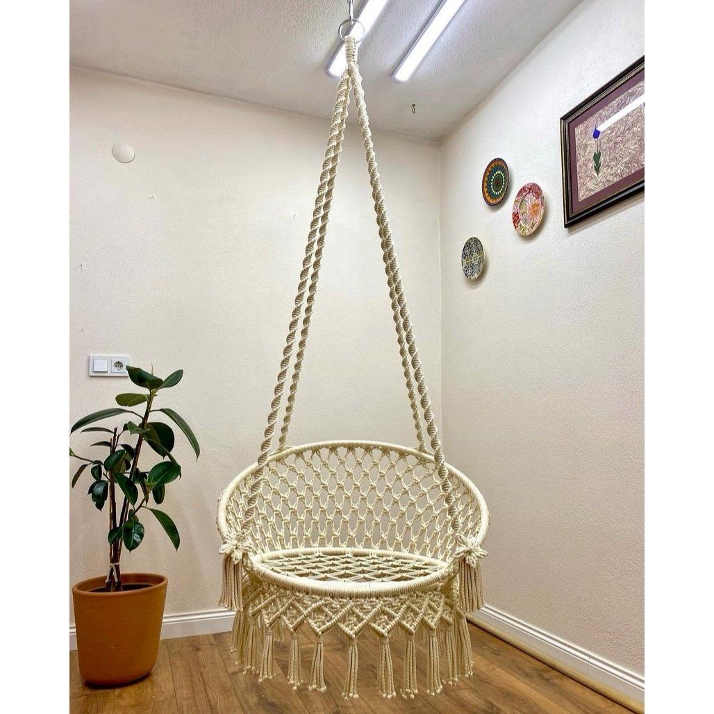 Ghế Đu Họa Tiết