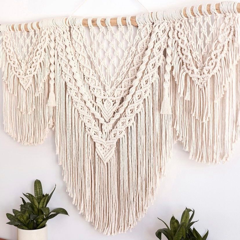 Thảm MACRAME Treo Tường Trang Trí