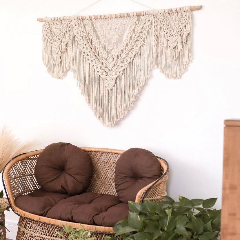 Thảm MACRAME Treo Tường Trang Trí