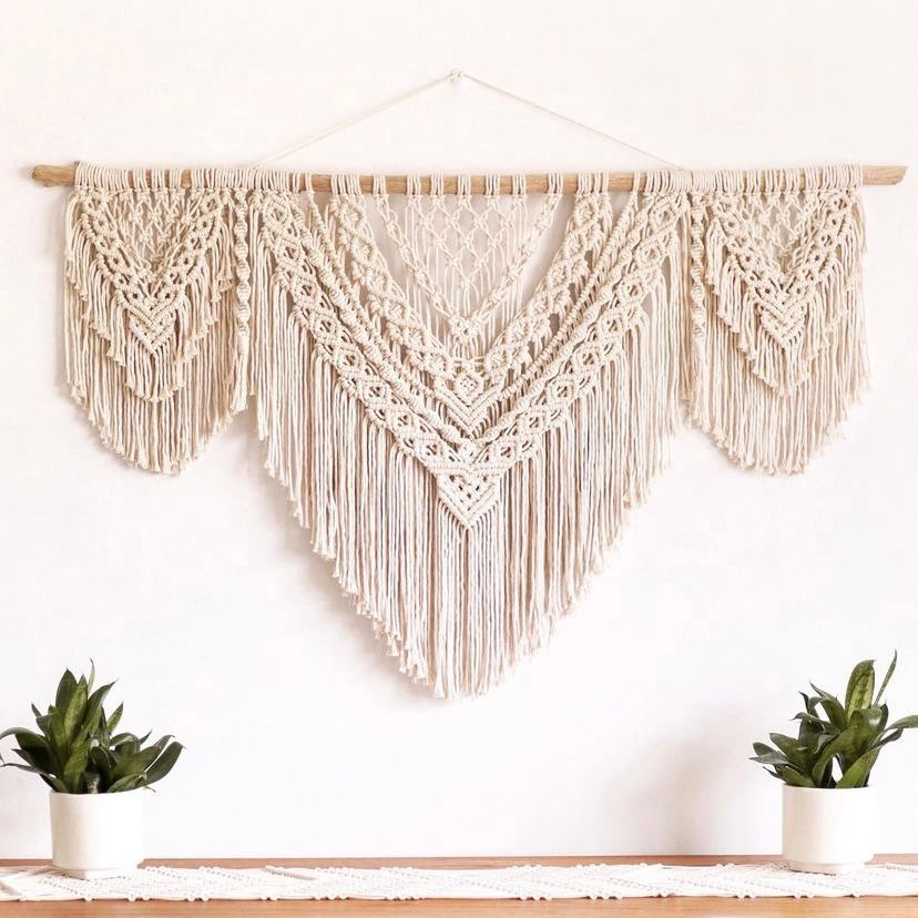 Thảm MACRAME Treo Tường Trang Trí