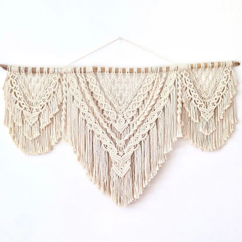 Thảm MACRAME Treo Tường Trang Trí