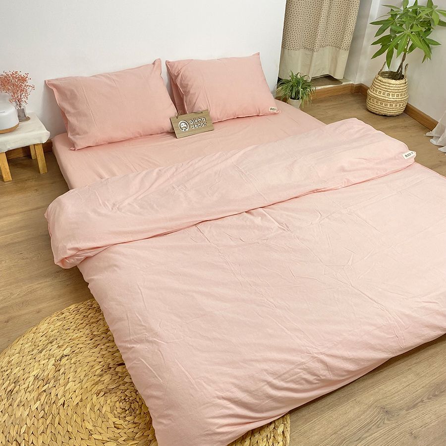 Bộ Chăn Ga Gối Cotton Organic Hàn Quốc