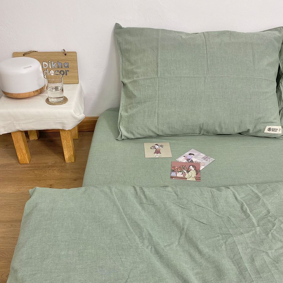 Bộ Chăn Ga Gối Cotton Organic Hàn Quốc
